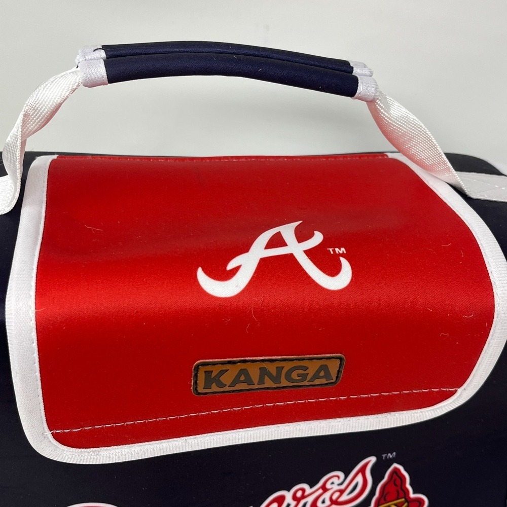 Kanga Braves MLB Brewbox 12-Can Cooler Bag Ice-Free Lunch Cooler NWT - Picture 3 of 16